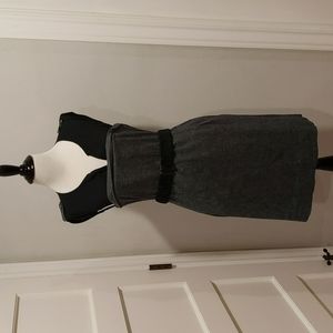 Chattawak dress grey and black size 4-6